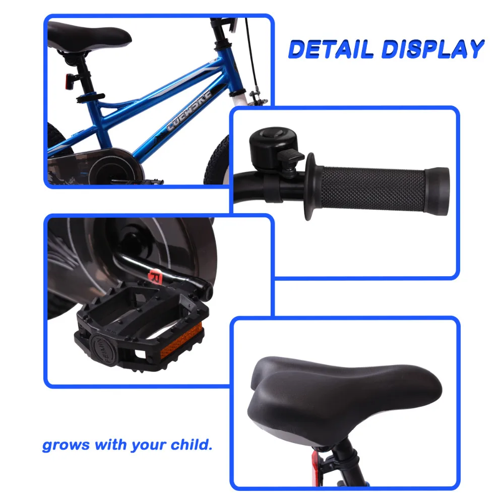 Best BMX Cycling Kid Bikes Children Bicycle Girl Boy 12-16 inch Training Wheel 3
