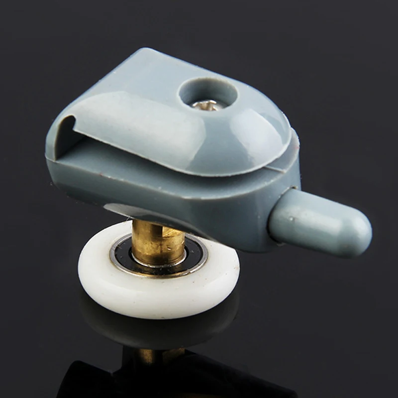 Single Shower Glass Door Roller High Quality Runner Pulleys Replacement Bottom Shower Rollers Wheel For Hardware Tools