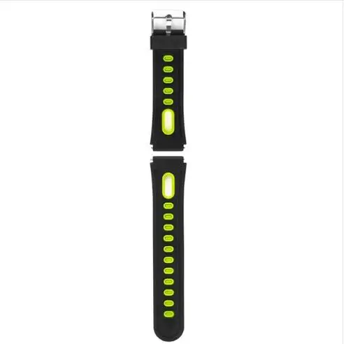 Модные умные часы P68/P70 оригинальные новые аксессуары силиконовый/стальной ремешок цветные Смарт-часы женские ремешок pk Mi band honor band - Цвет: black green