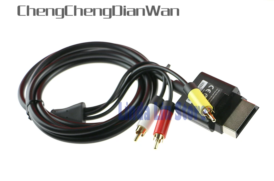 ChengChengDianWan HD ТВ компонент Композитный Аудио Видео AV кабель Шнур для Xbox360 xbox 360