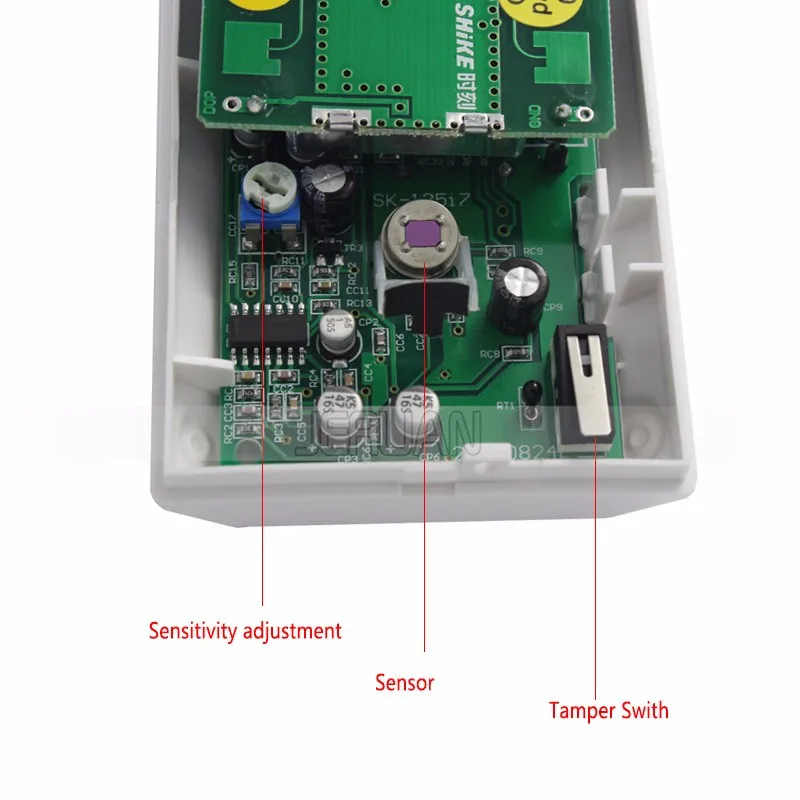 SK-135 проводной Три Кам интеллектуальные детекторы инфракрасный + Микроволновая печь датчик ПЭТ звено к сигнализации Бесплатная доставка