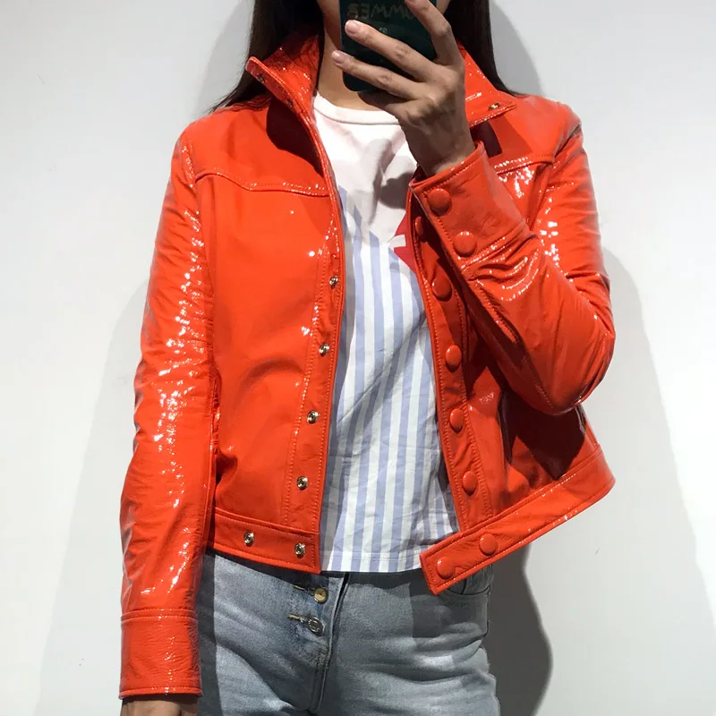 

ladies real leather jacket women genuine leather jacket