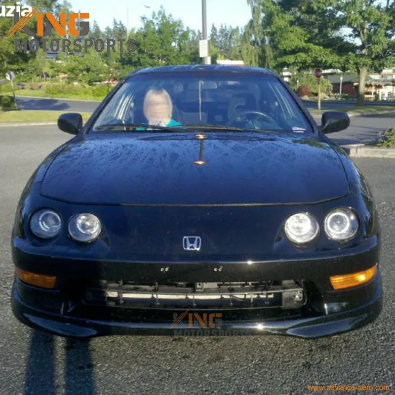 Подходит 98-01 Acura Integra DC2 Тип R Стиль передний бампер спойлер обвес PP