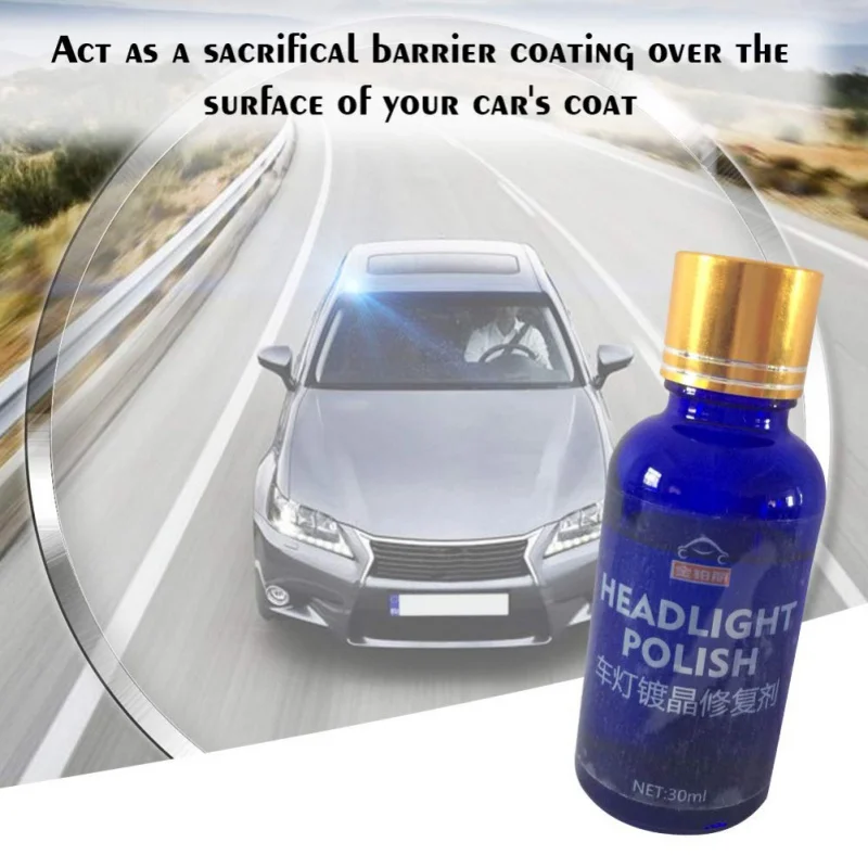  Hydrophobic Glass Coating Automotive Headlamp Crystallization Repair Agent FH050-1 Car Headlights O