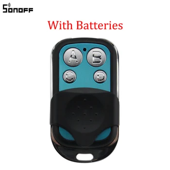

Sonoff 433MHz 4 Channel RF Remote Controller ABCD 4 Buttons for Sonoff RF Slampher 4CH Pro R2 T1 Electric Remote Key Fob Control