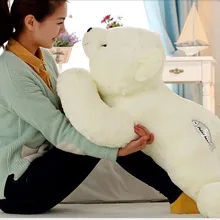 Чучело белый полярный медведь плюшевая игрушка около 70 см подверженный полярный медведь мягкая кукла t6999