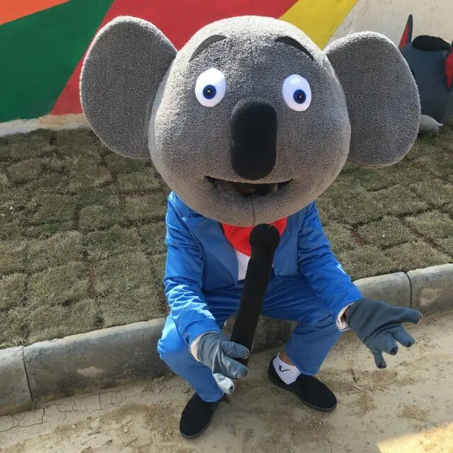 2017Top Grade Deluxe Sing Mascot Costume Cartoon Character Costumes