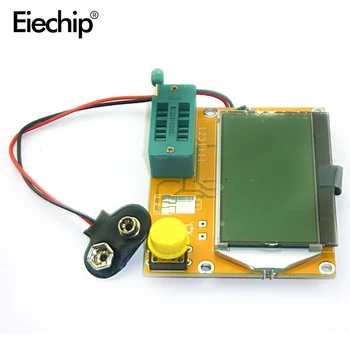 

LCR-T4 ESR Meter LCD Digital Transistor Tester Diode Triode Capacitance Mos Mega328 Transistor Tester LCRT4 For arduino Mega 328