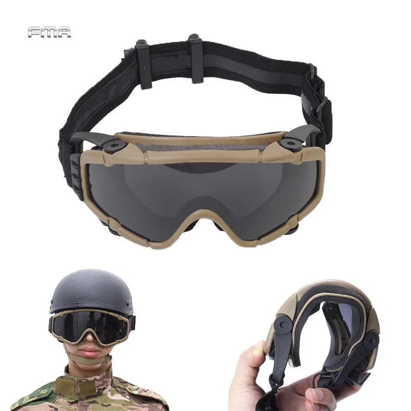 

Tactical Goggles With Fan Updated Version Outdoor Airsoft Paintball Combat Eyes Protection