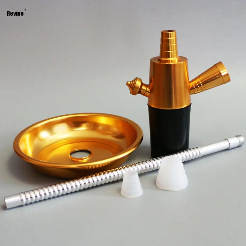 Hookah accessories revive aluminium narguile hookah stem adapter kit