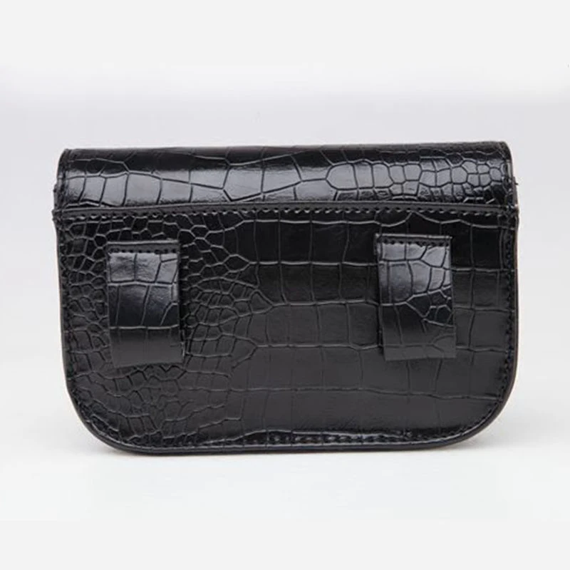 Women Alligator Waist Pack Leather Waist Belt Bag Fanny Packs Pouch Phone Bag