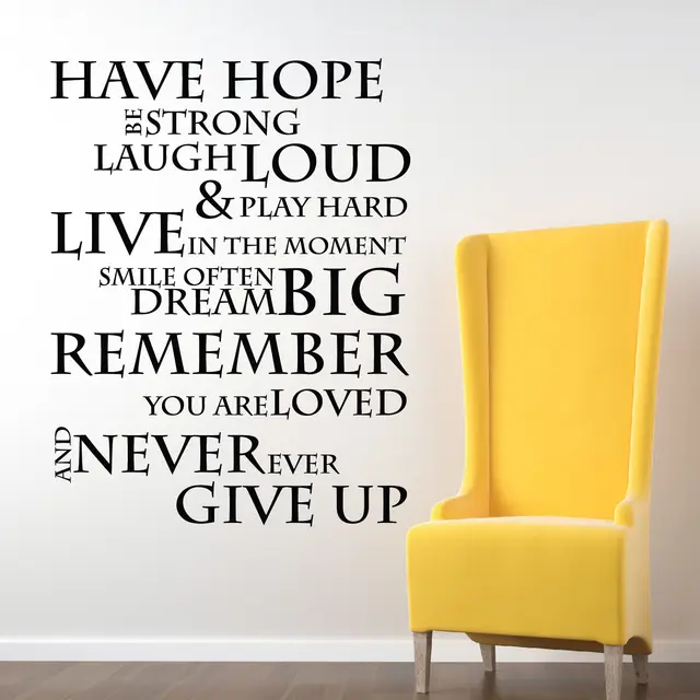 Inspirational Quotes Wall Art have hope inspirational quotes stencil wall stickers,motivational Inspirational Quotes Wall Art have hope inspirational quotes stencil wall stickers,motivational