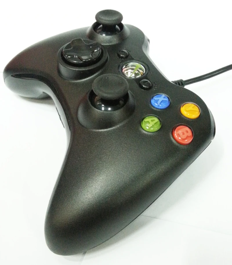 Проводной usb геймпад контроллер джойстик для microsoft xbox 360 пк windows10 игровой |
