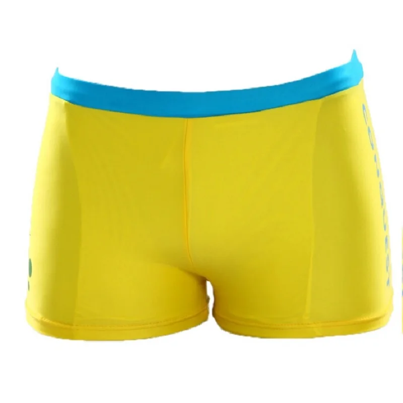 Baby Boy Swim Trunks Blue Yellow Children Swimming Trunk Boys Swimwear