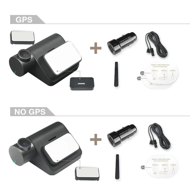  Original 70mai Pro Dash Cam English Voice Control GPS Car Camera Wifi 70 mai 1944P Night Vision Dvr