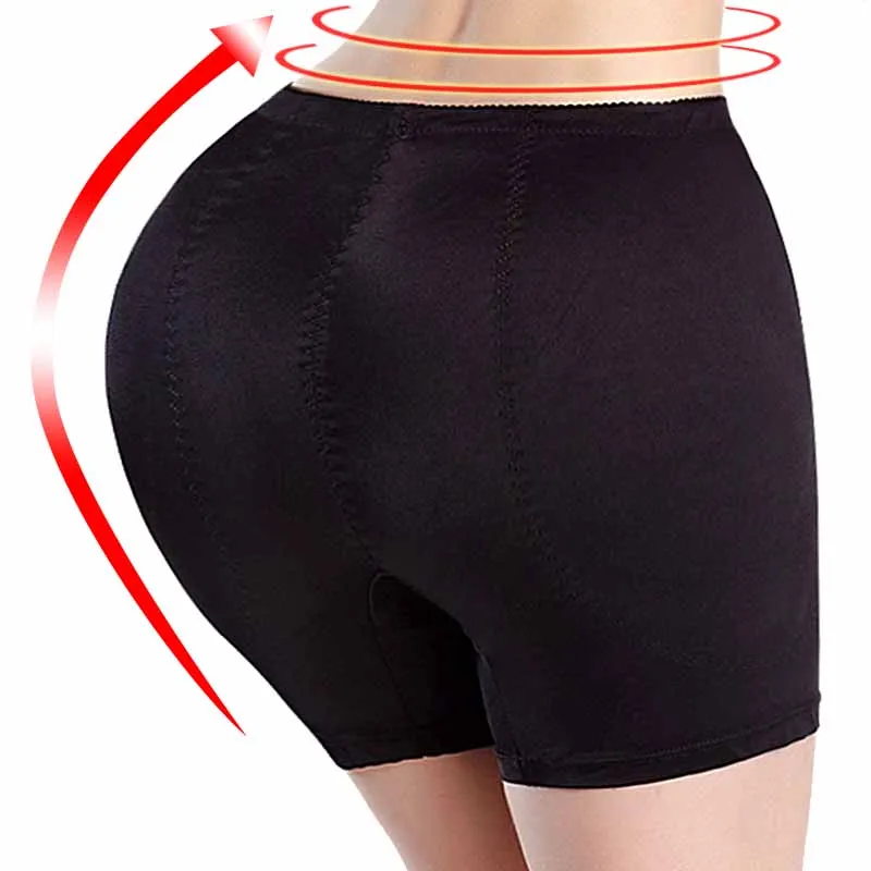 Для женщин Большие размеры прикладом Body Shaper шорты &quotягодицы&quot стойкая краска