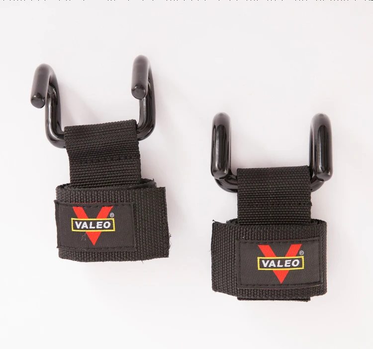 2pcs/pair Adjustable Strong Steel Hook Grips Straps Weight Lifting