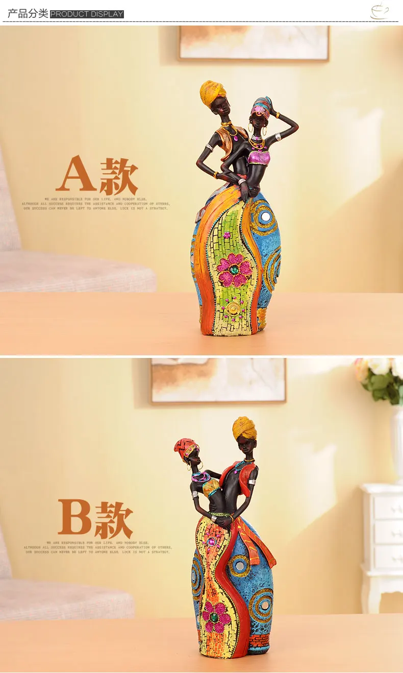 Рисунок орнамент Африканский стиль подарок Гостиная дом ТВ украшение кабинета исследование украсить Жених Невеста танец
