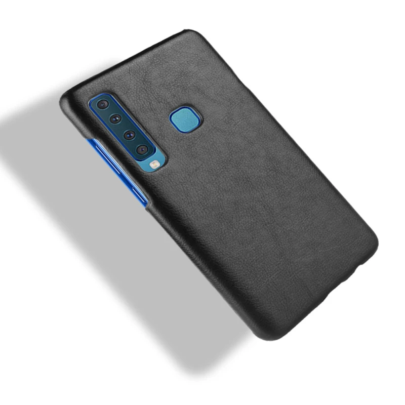 Samsung Galaxy A9S (A9 Star Pro) Litchi pattern PU leather+PC hard case_4