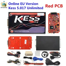 Последним KESS V2 V5.017 красный pcb KTAG V7.020 SW V2.23 мастер ЭКЮ чип-тюнинг инструмент K-TAG 7.020 онлайн работать лучше KTAG V7.003