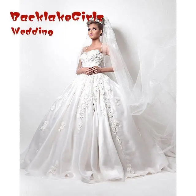 Romantic Ball Gown Sweetheart font b Wedding b font font b Dress b font font b