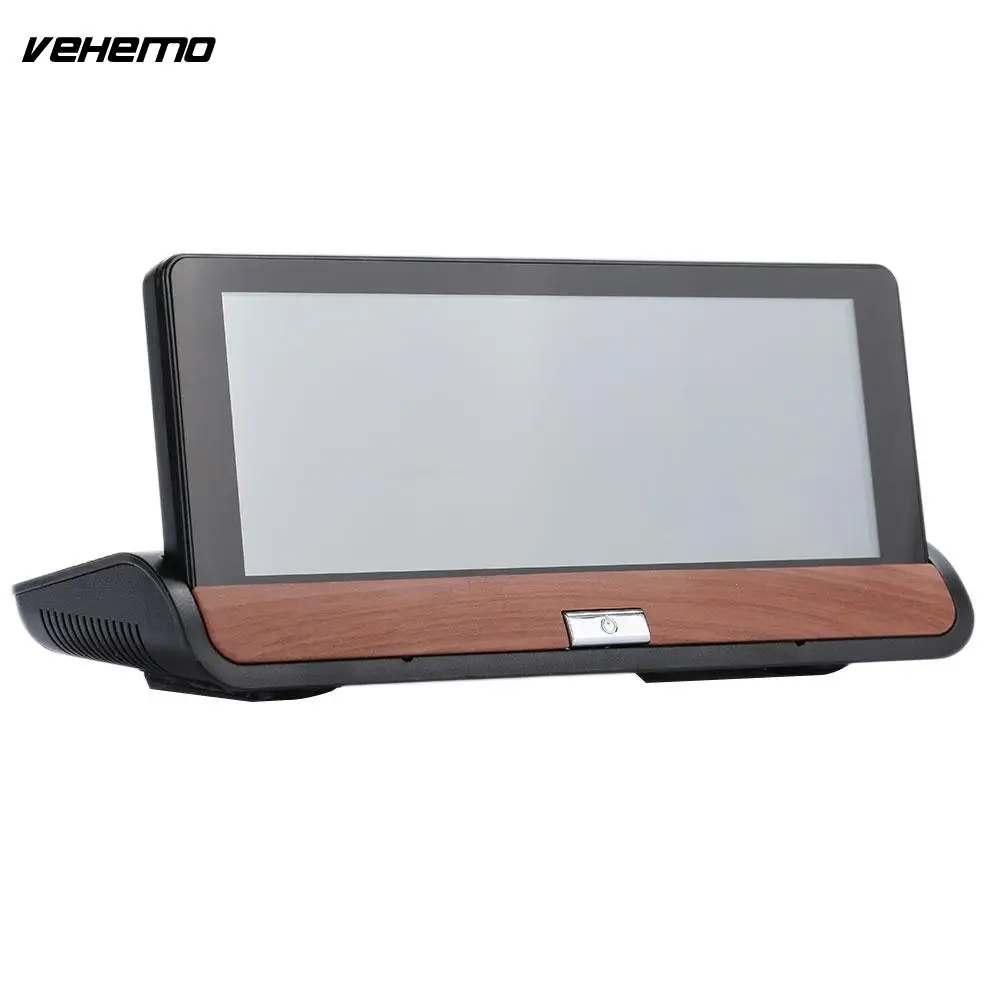  VEHEMO 7 Zoll GPS Navigator HD 1080 P Doppel Kamera DVR Kamera Video Recorder Touchscreen DVD Mit N