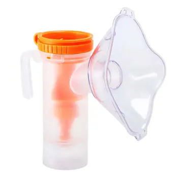 

Disposable Oxygen Mask Inhaler Face Shield Medicine Compressor Nebulizer Cup Mouthpieces Medical Masks Machine For Adult Kids