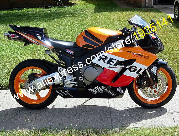 Комплект кузова для Honda CBR1000RR 2004 2005 CBR 1000 RR 04 05 разноцветный комплект обтекателей