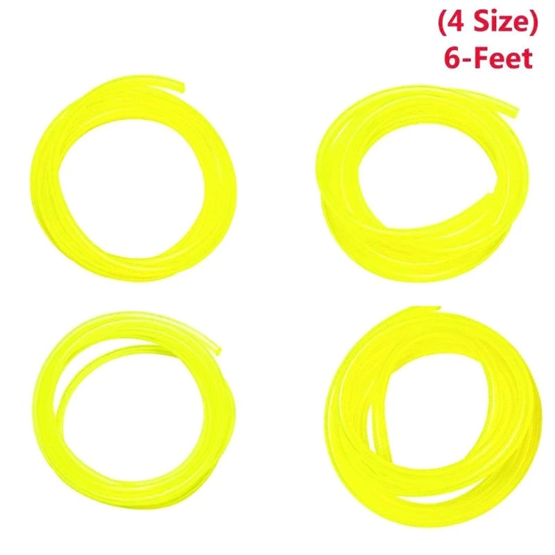 New 4 Size Petrol Fuel Line Hose Tube For Common 2 Cycle ...