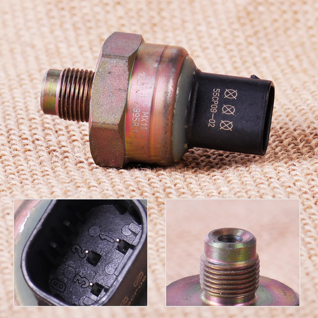 

CITALL DSC Brake Pressure Sensor 34521164458 for BMW 3 5 Series E46 E60 E61 E63 E64 E85 316Ci 318Ci 330d 330xi M3 520i 525d 530d