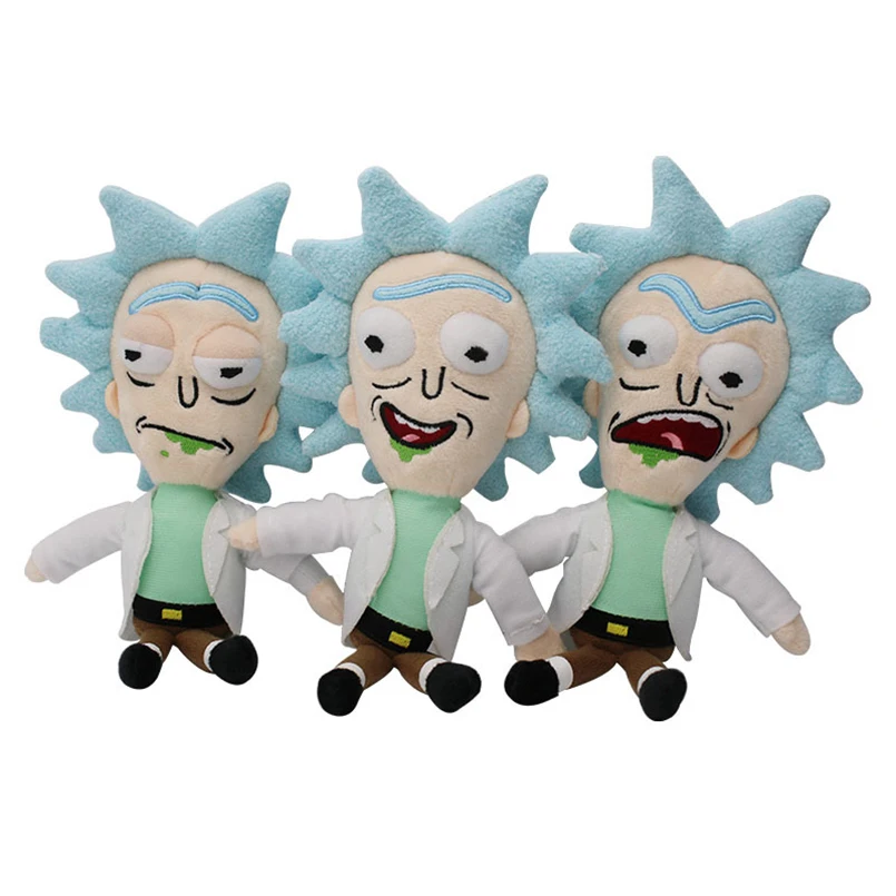 stuffed rick and morty