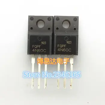 

10PCS FQPF4N60C TO-220 4N60C 4N60 TO220 FQPF4N60 new MOS FET transistor