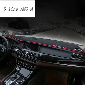 

Car Styling Dashboard Mat Protective Pad Shade Cushion Covers Stickers trim For BMW 5 series f10 f18 Interior Auto Accessories
