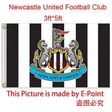 England Newcastle United FC decoration Flag A 3ft*5ft (150cm*90cm)