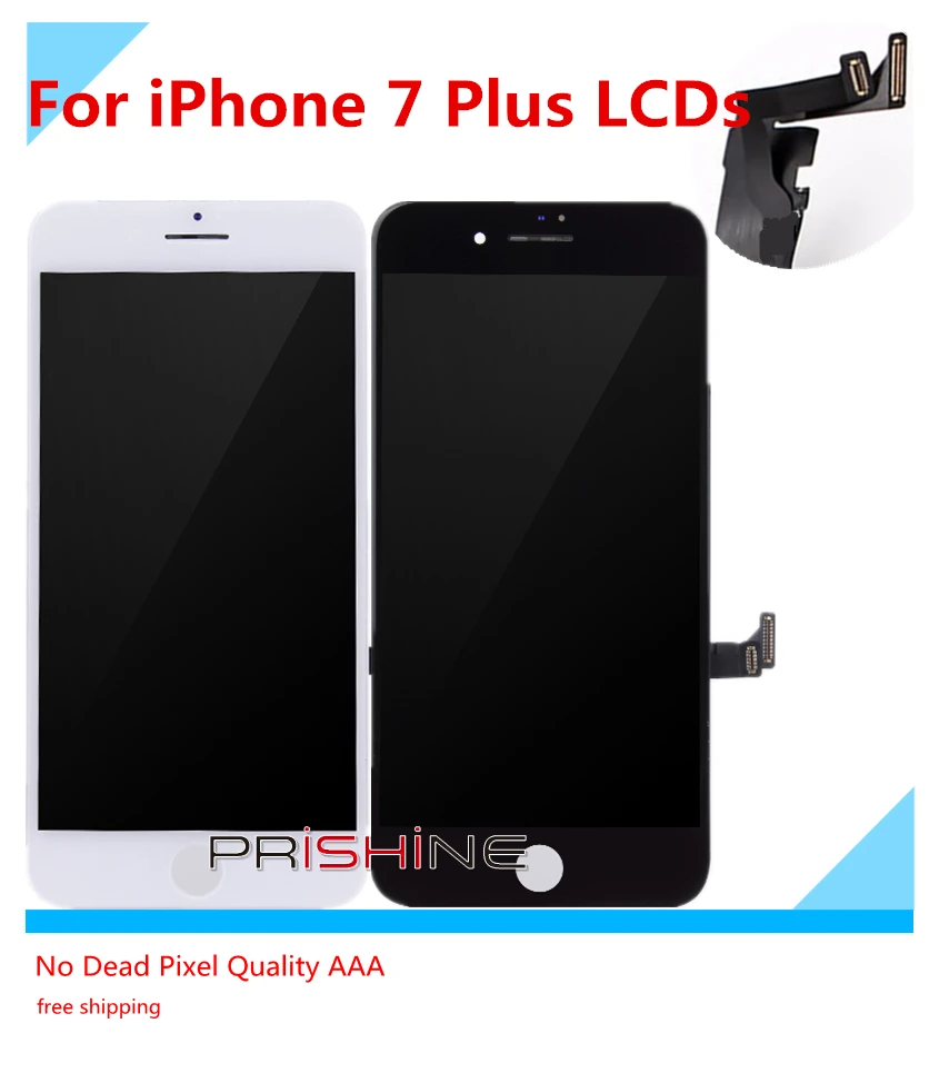 

for iPhone 7 plus LCD Screen ecran display Full Assembly with Replacement Lens Pantalla Black WhiteScreen Replacement+Tools