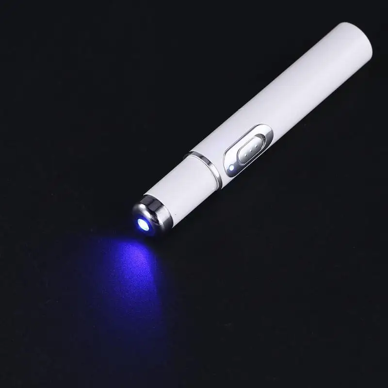 415nm синий свет терапия от акне лазерная ручка шрам удаление морщин лица прибор для ухода за кожей Инструмент