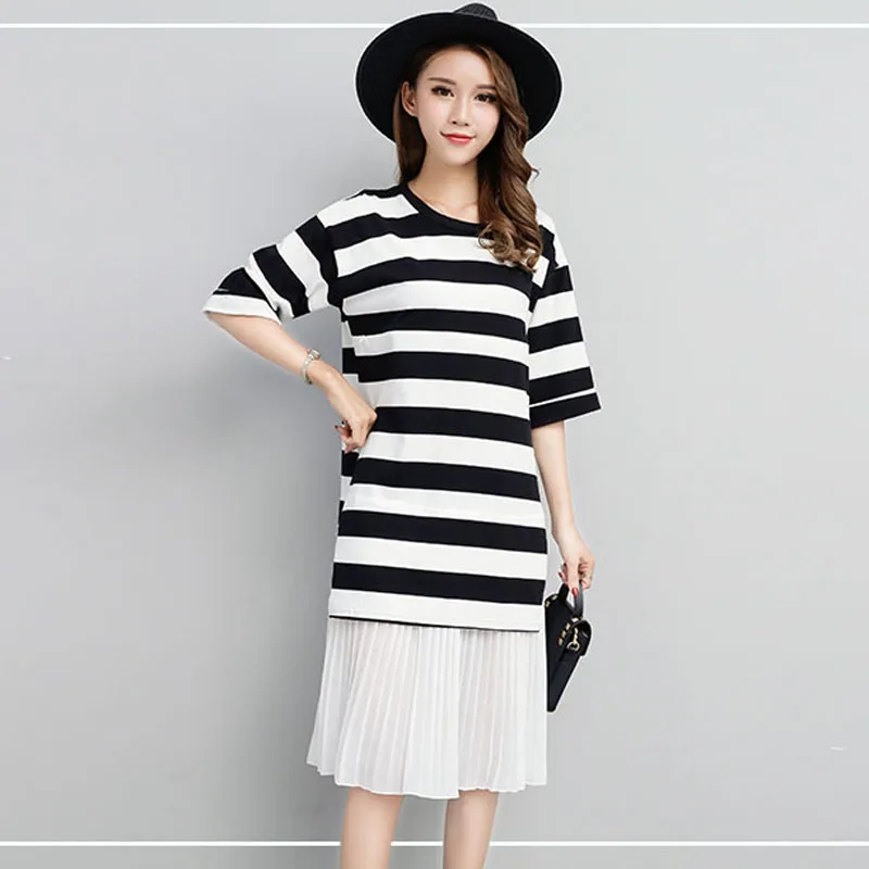

Zipper Nursing Maternity Dresses For Pregnant Women Clothes Striped Feeding Pregnancy Dresses Breastfeeding Maternity Clothing