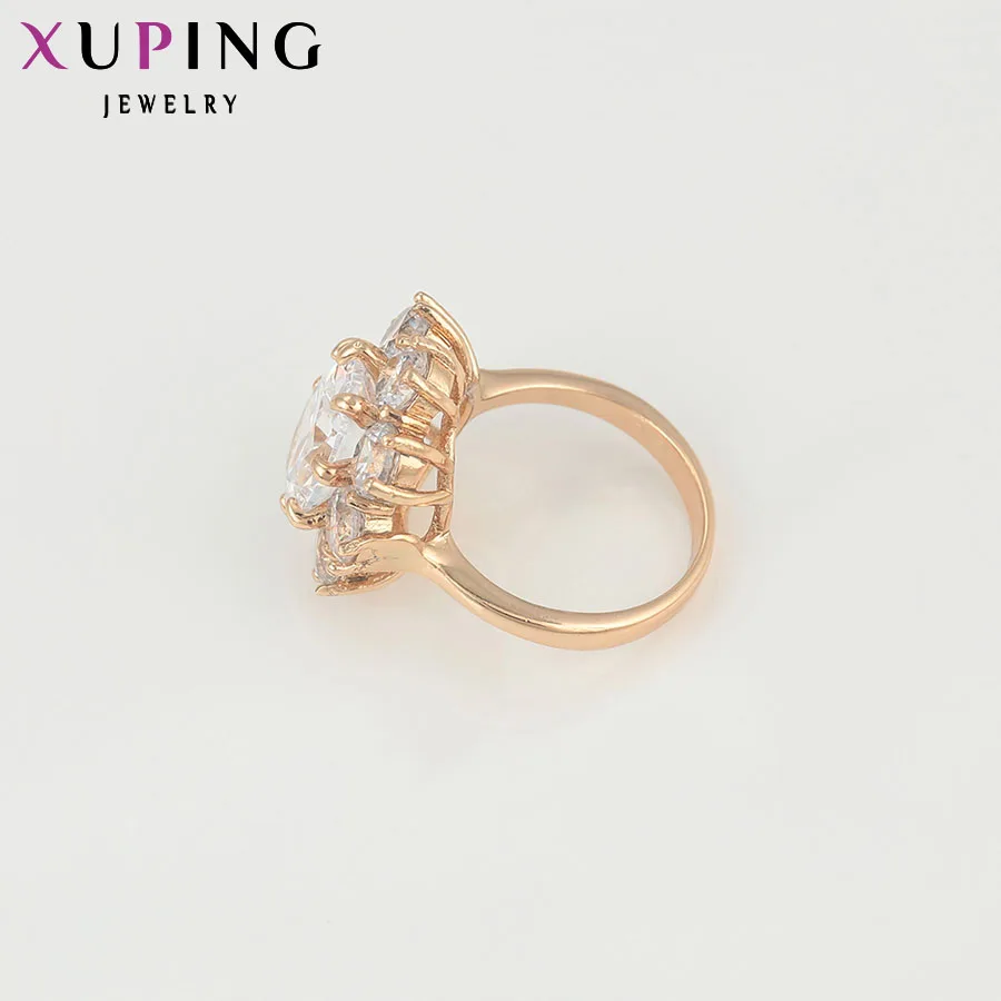 Xuping, модное кольцо,, уникальный цвет, позолота, свадебные кольца, рождественские украшения для женщин, 12646