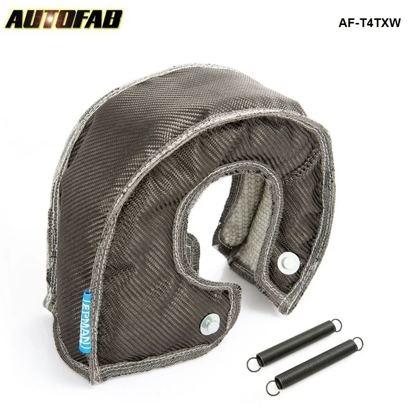Carbon Fiber Turbo Blanket Heat Shield Cover For T4 Strongly recommend AF-T4TXW