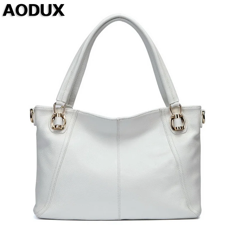 

Fashion 2019 European Style Hot Soft Genuine Leather Women's Shoulder Bags Soft Real Cowhide Cross Body Messenger Tote Handbag