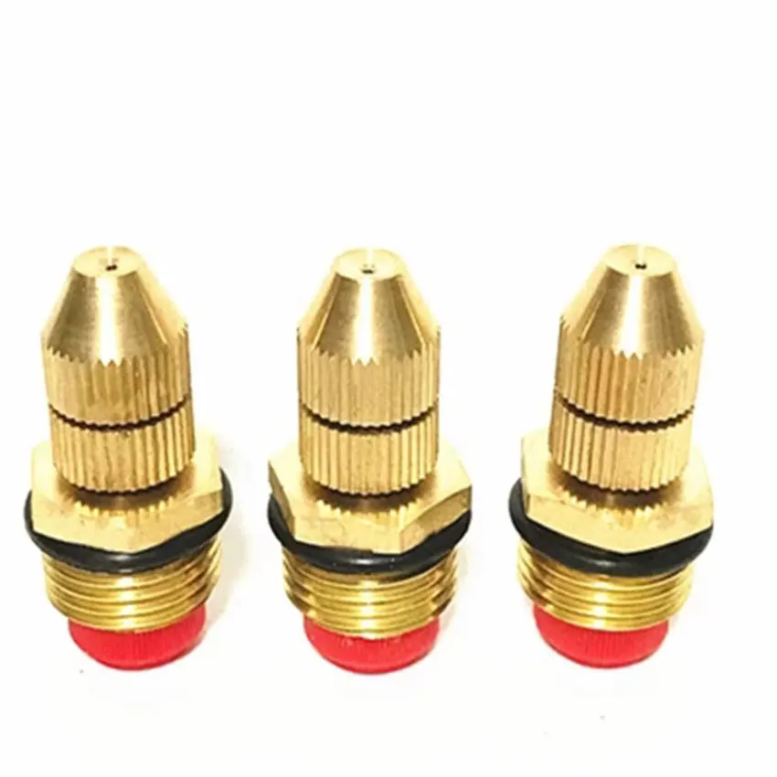 

OGFFHH 1/2 Adjustable Watering Atomizing Nozzle Cooling Dust Spray Nozzle High Atomized Lawn Garden Irrigation Watering System