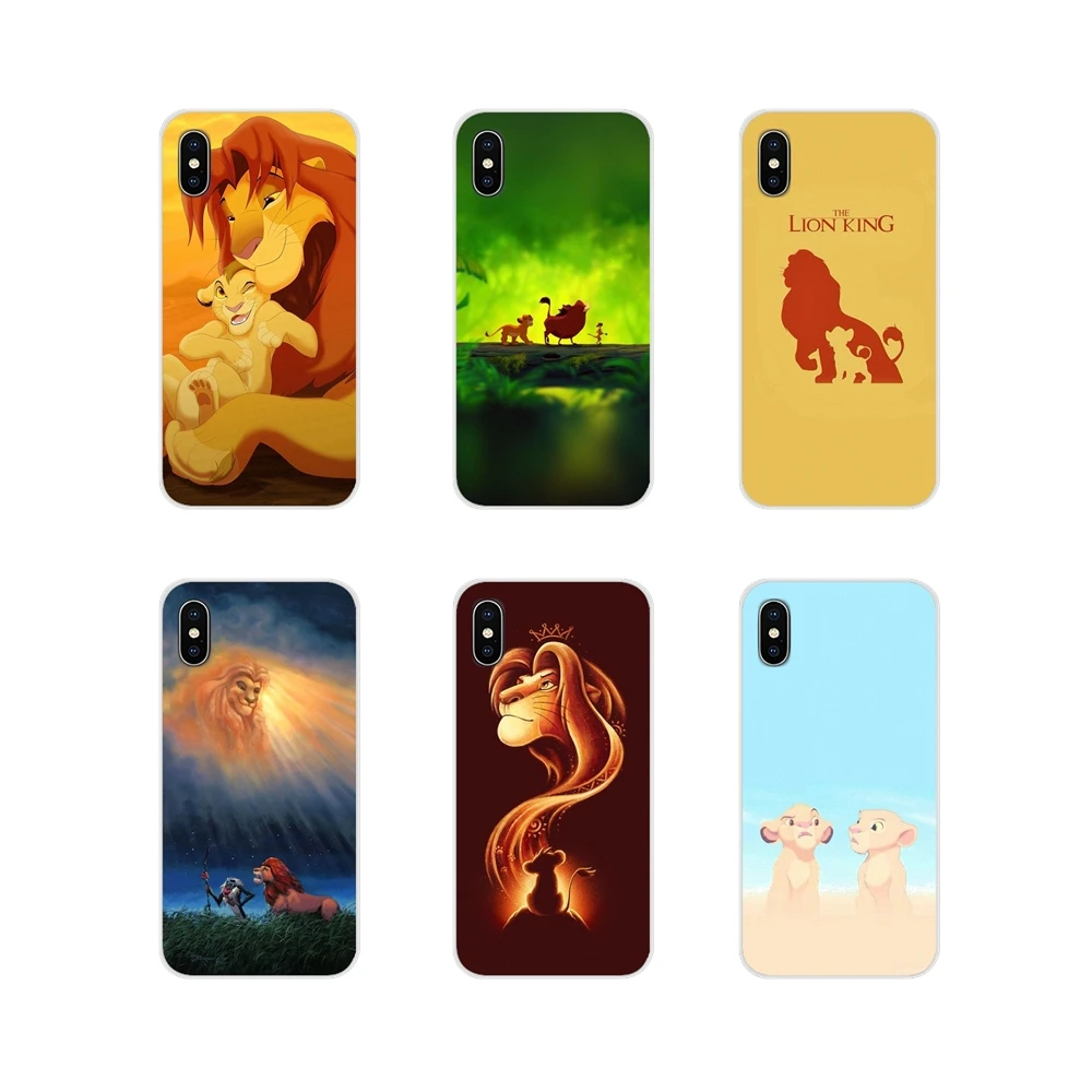 

The king lion For Apple iPhone X XR XS MAX 4 4S 5 5S 5C SE 6 6S 7 8 Plus ipod touch 5 6 Accessories Phone Cases Covers