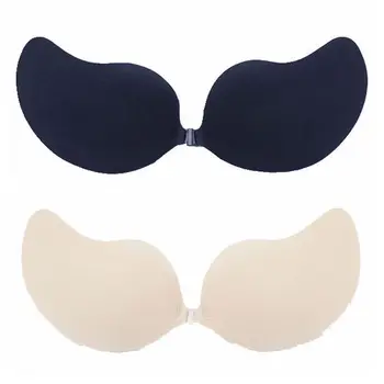 

Breast Lift Adhesive Push Up Invisible Bra Cup ABCD Stick On Intimates Accessories Silicone Nipple Pasties 2 Colors