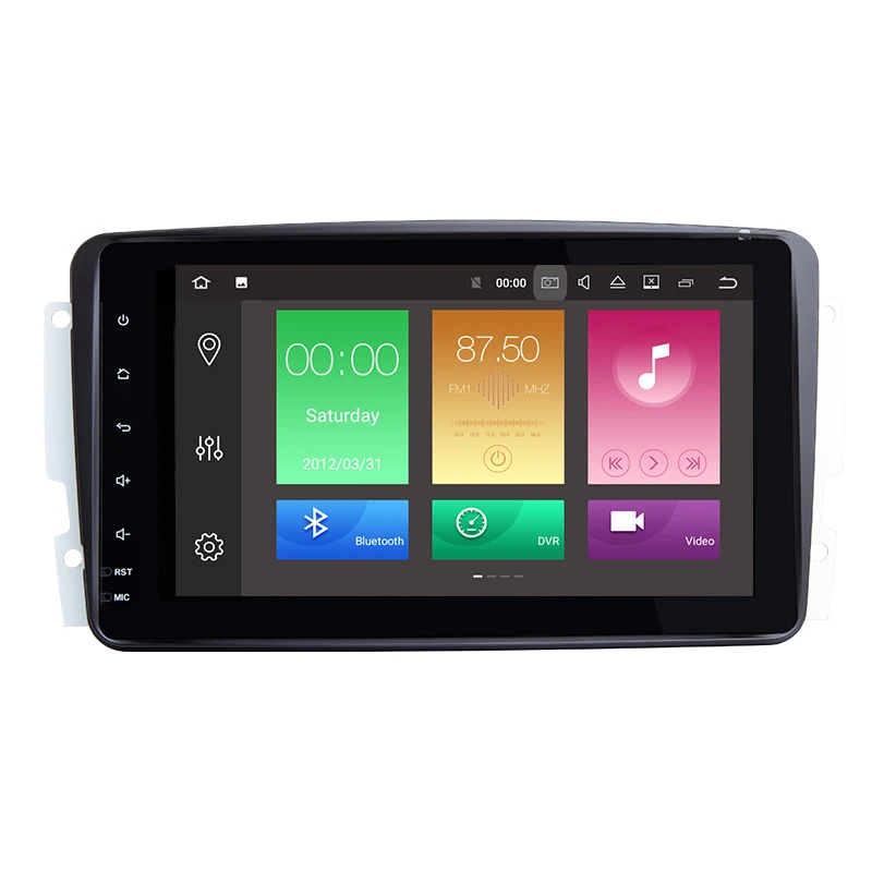 Best Android 8.0 Octa Core Gps Auto Radio Car NO DVD Player For Mercedes/Benz/CLK/W209/W208/Vaneo/Viano/V Multimedia Navigation OBD 1