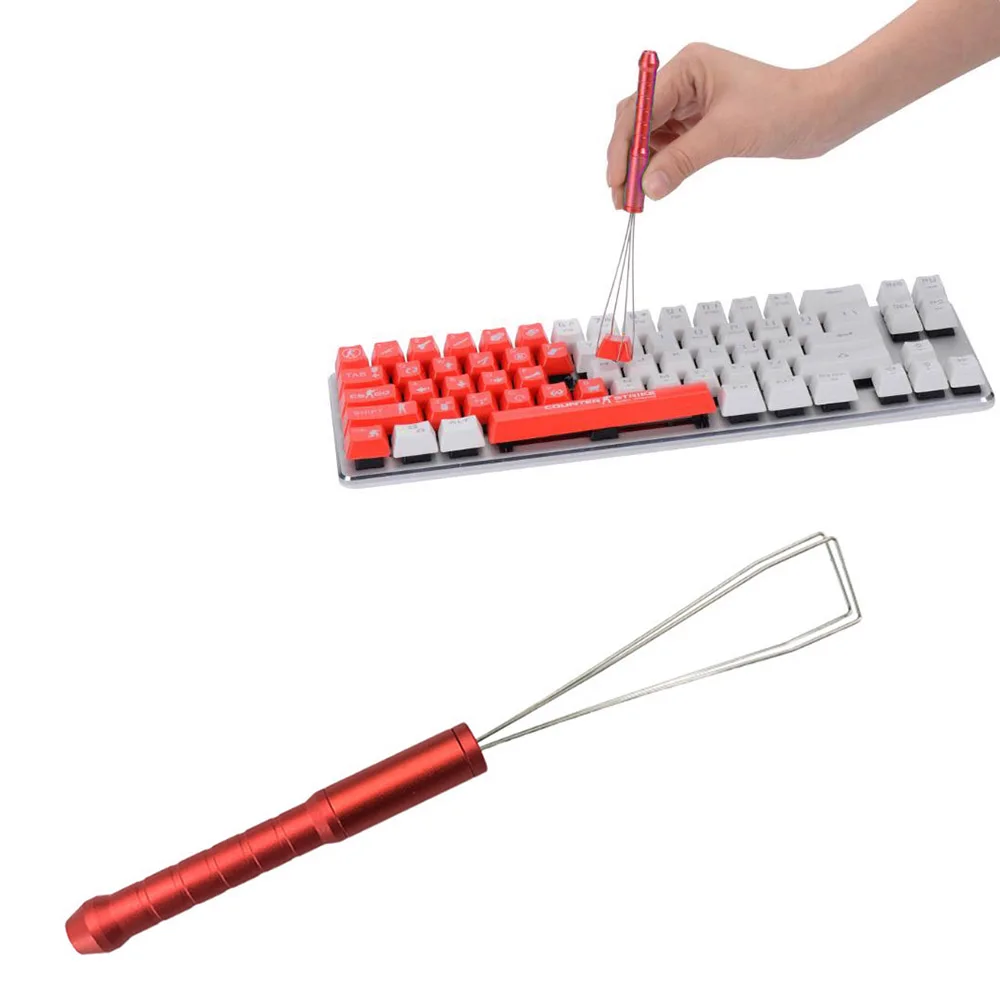 Wire Keyboard Keycaps Stripper Puller Remover Cleaning Tool Key Cap