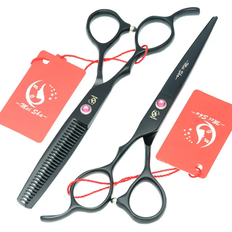 

5.5Inch/6.0Inch Meisha Left-Handed Cutting Scissors Thinning Shears JP440C Professional Left Hand Barbers Hair Scissors HA0137