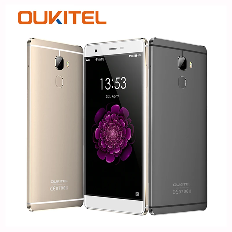OUKITEL U13 Mobile Phones MTK6753 Octa Core 1 3GHz Smartphone 64GB ROM 3GB RAM 5 5