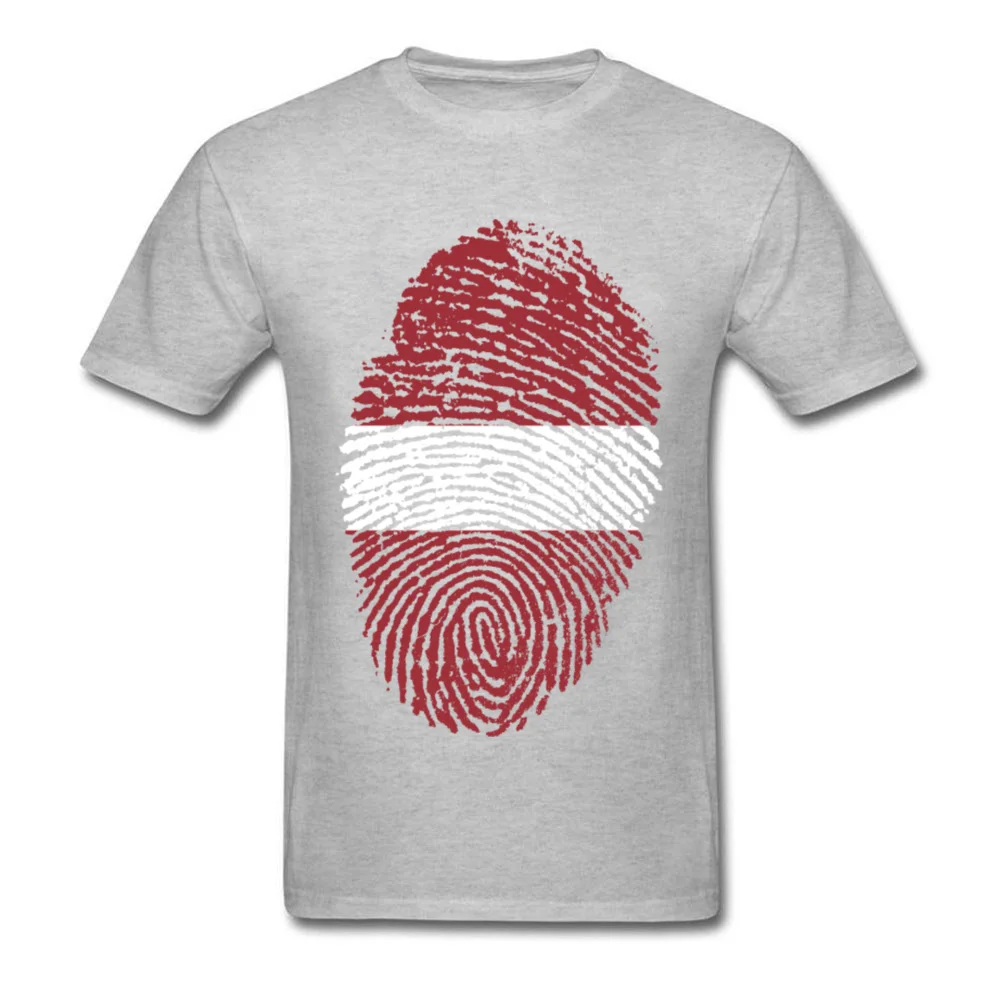 Latvia Flag Fingerprint_grey