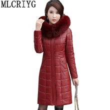 Женские куртки размера плюс, 6XL, 7XL, 8XL, новинка, зимняя теплая куртка из альпаки, натуральный Лисий мех, длинная парка, Parabrigos de plumas mujer