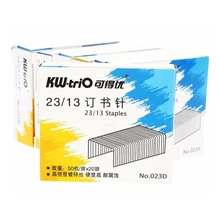 1 коробка сверхпрочные скобы 23/13 1000 шт металлический серебристый офисный степлер скобы для переплета книг 100 листов офисные школьные принадлежности